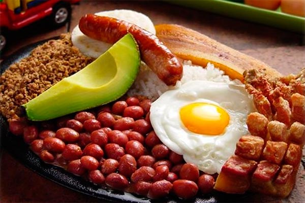 Bandeja Paisa Colombia